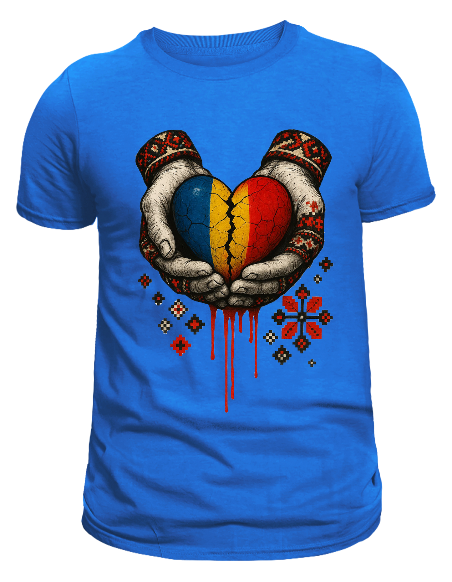 Tricou personalizat Romania - Motive traditionale