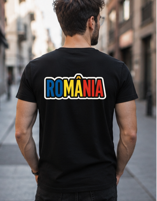 Tricou România – Străjerul Carpaților 100% Bumbac, Imprimare DTF Premium