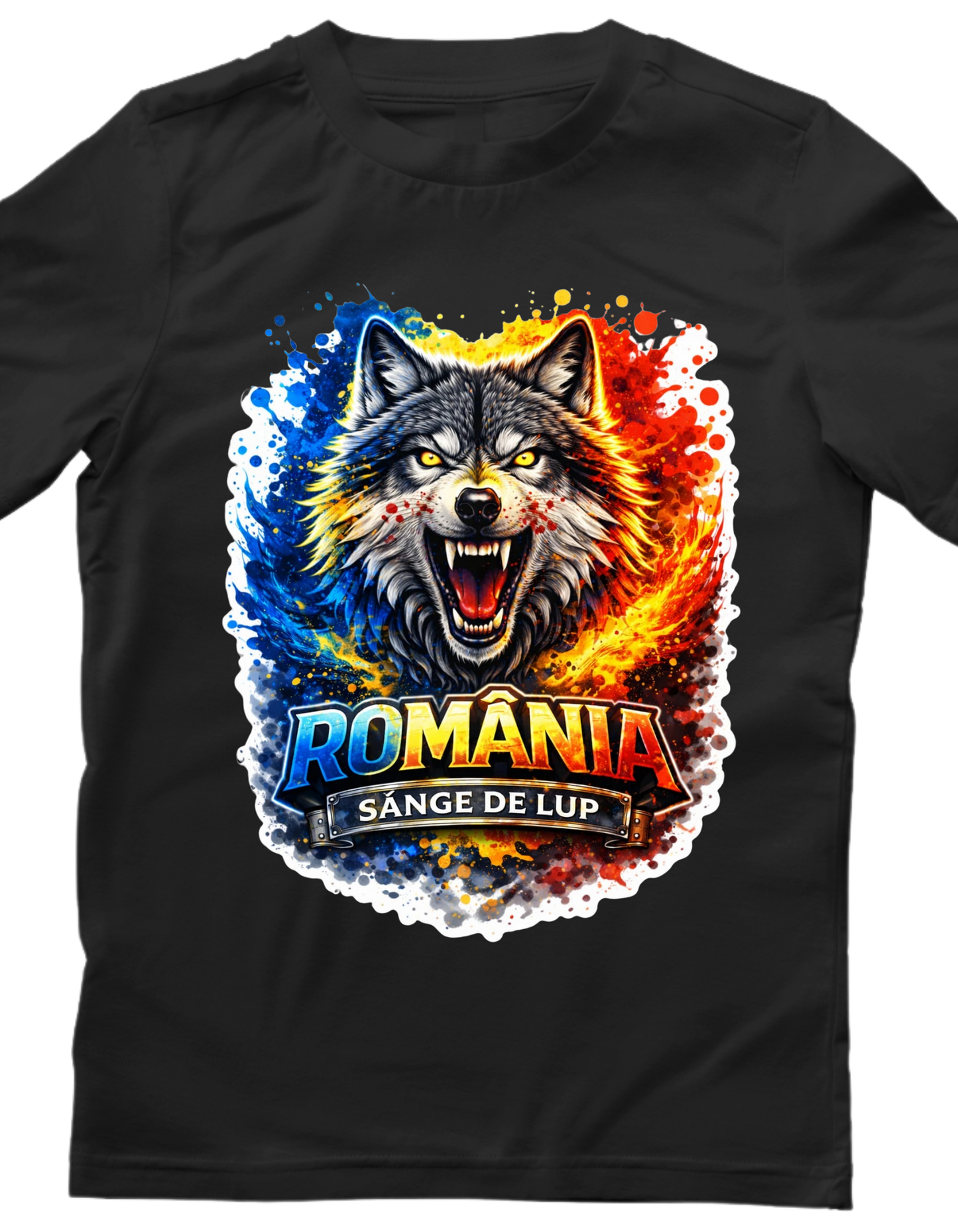 Tricou personalizat - Romania Sange de Lup