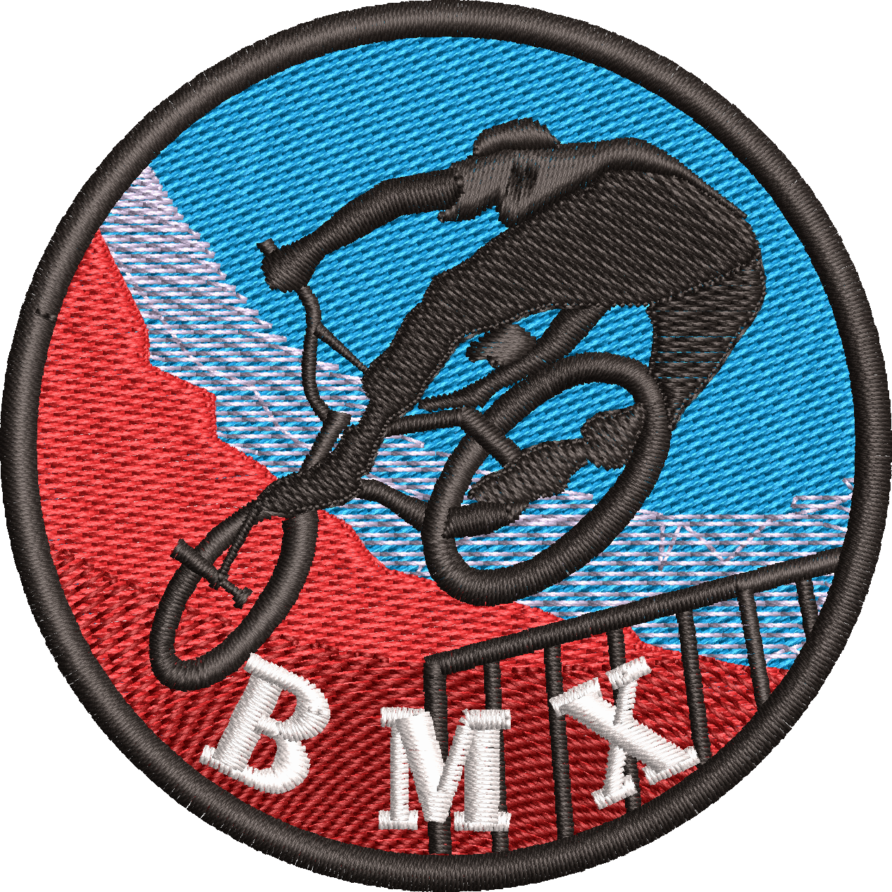Emblemă brodata - BMX