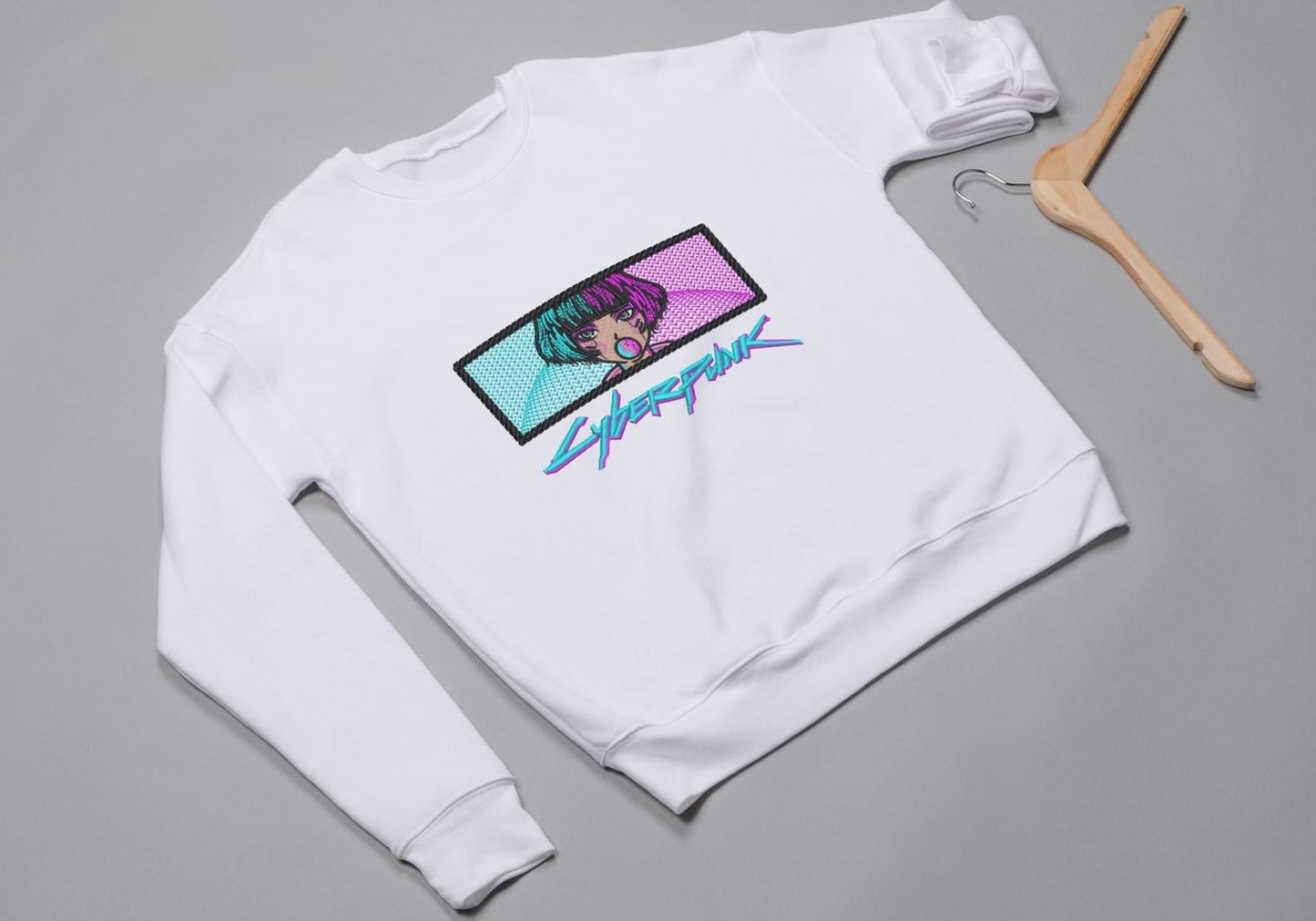 BLUZA BRODATA - Cyberpunk