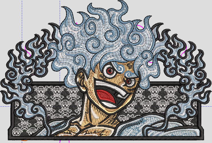 BLUZA BRODATA - Luffy