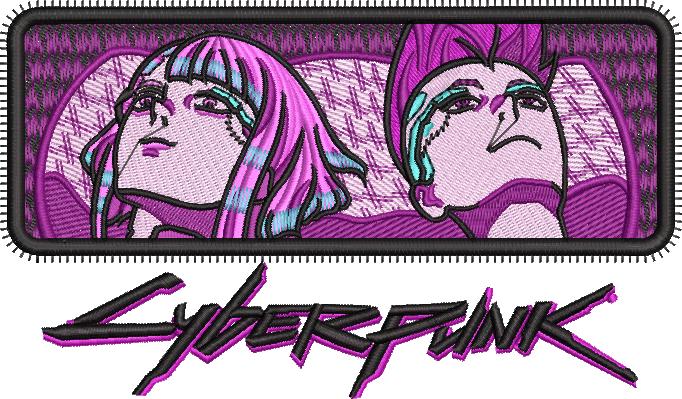 BLUZA BRODATA - Cyberpunk 2