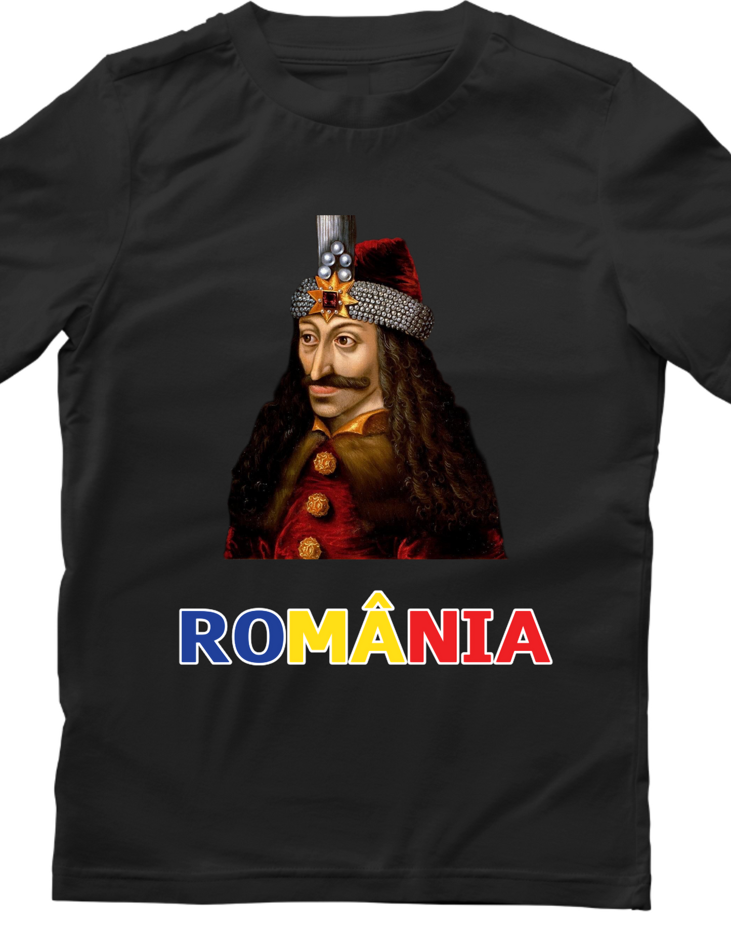 Tricou Romania si Vlad Tepes