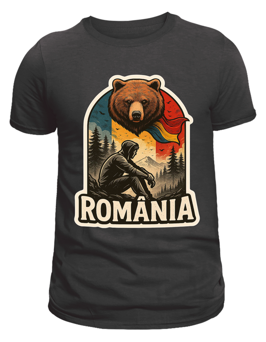 Tricou personalizat - Romania si Urs