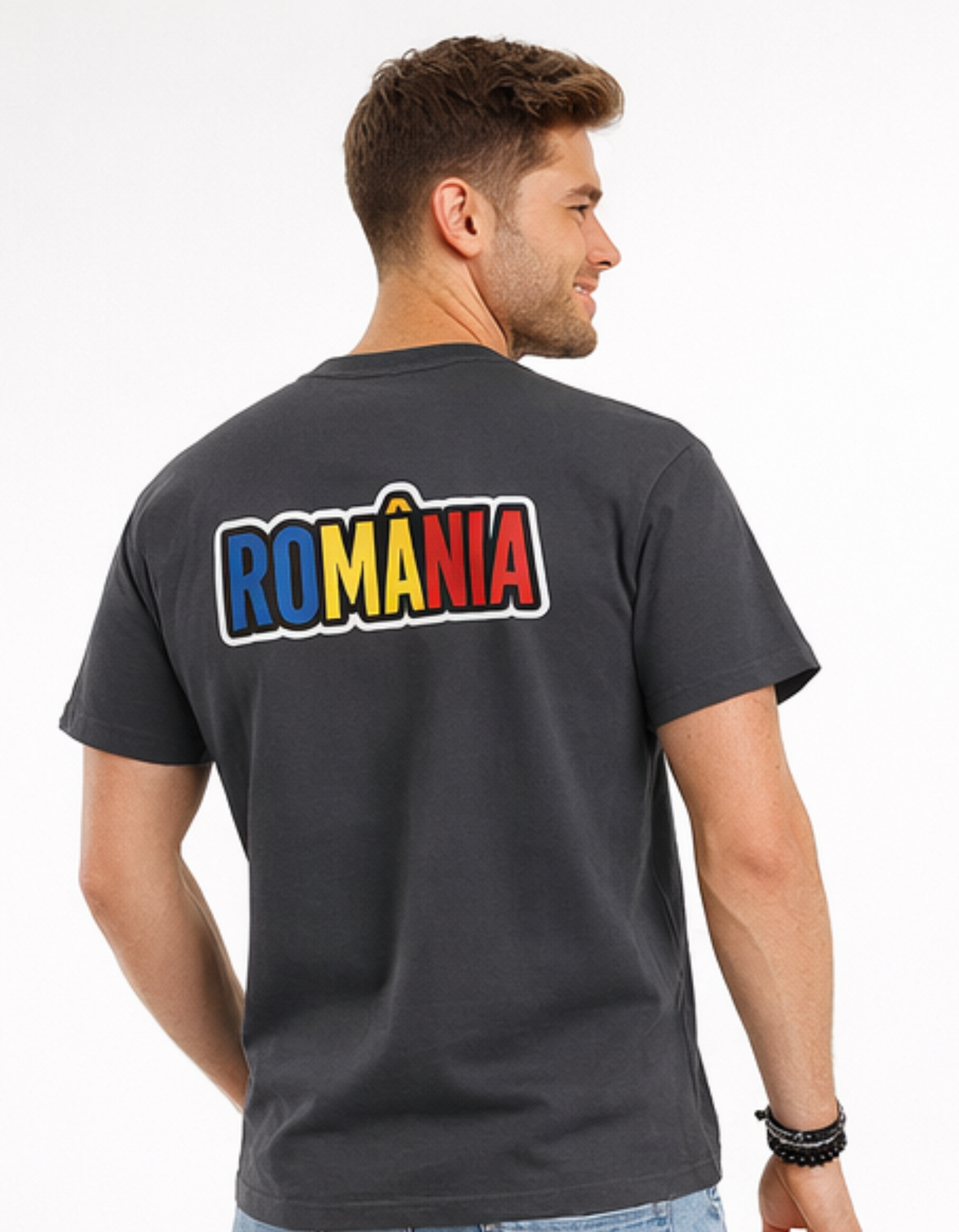 Tricou România „Lupul Carpaților – Spirit de Lup” | Tricou Print DTF