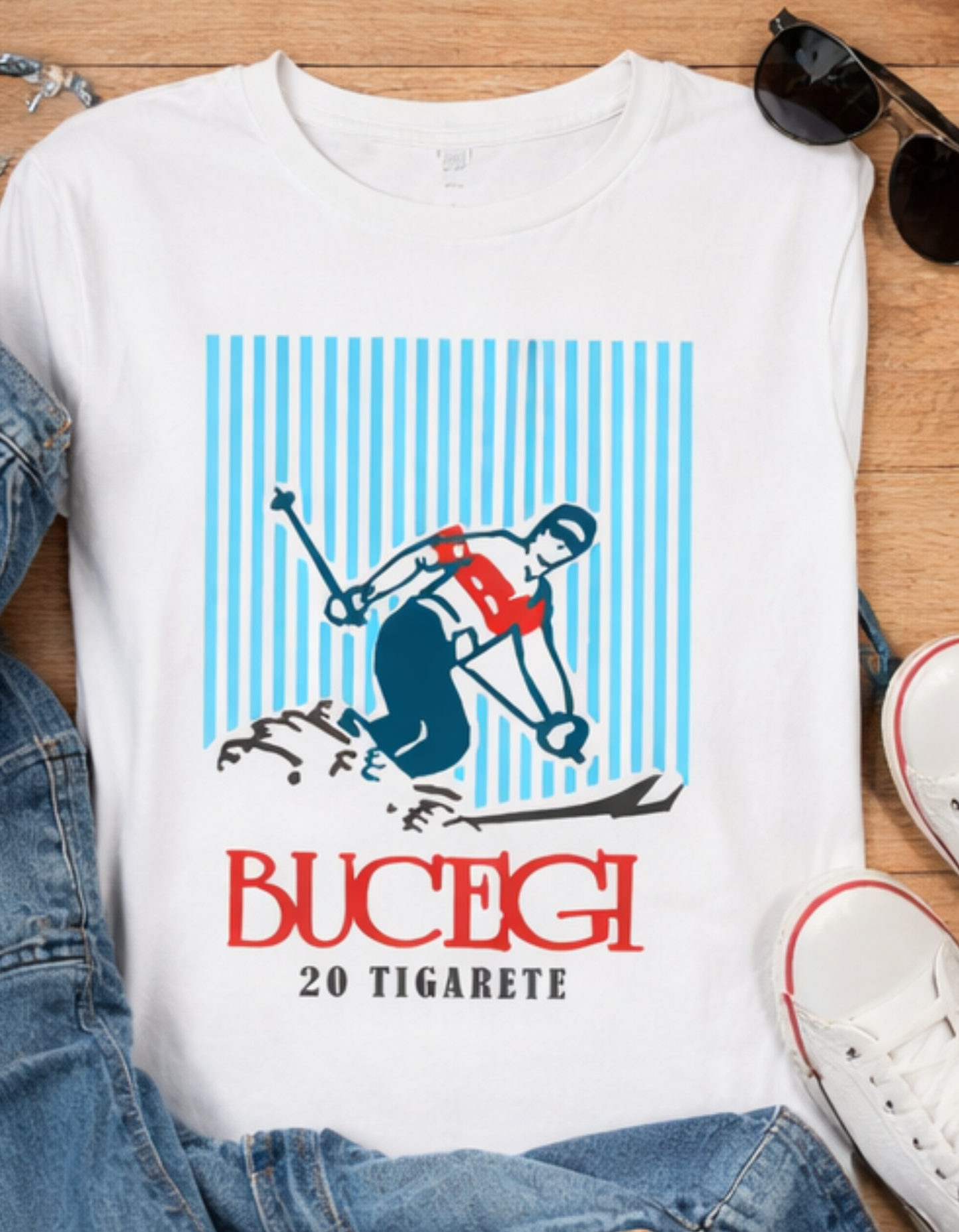 Tricou BUCEGI – 100% Bumbac, Print DTF Premium