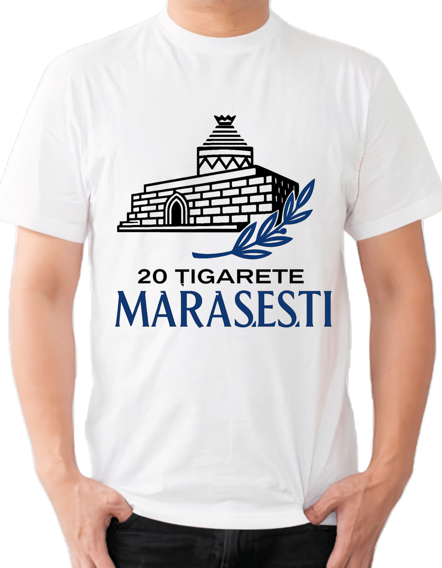 Tricou Mărășești – Print DTF Premium, Bumbac 100%, Casual Unisex
