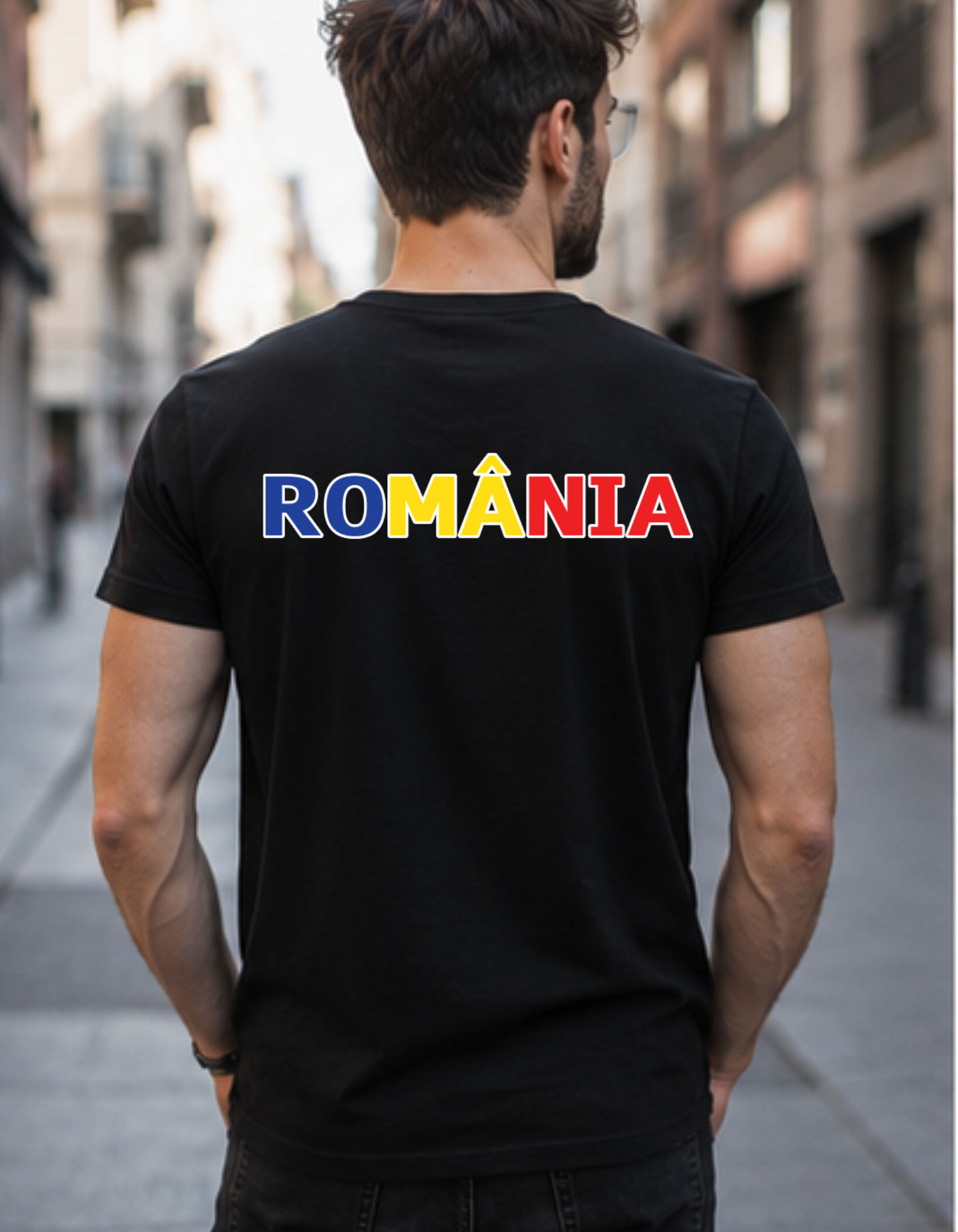 Tricou Lup și Dragon Yin Yang – 100% Bumbac, Imprimeu DTF
