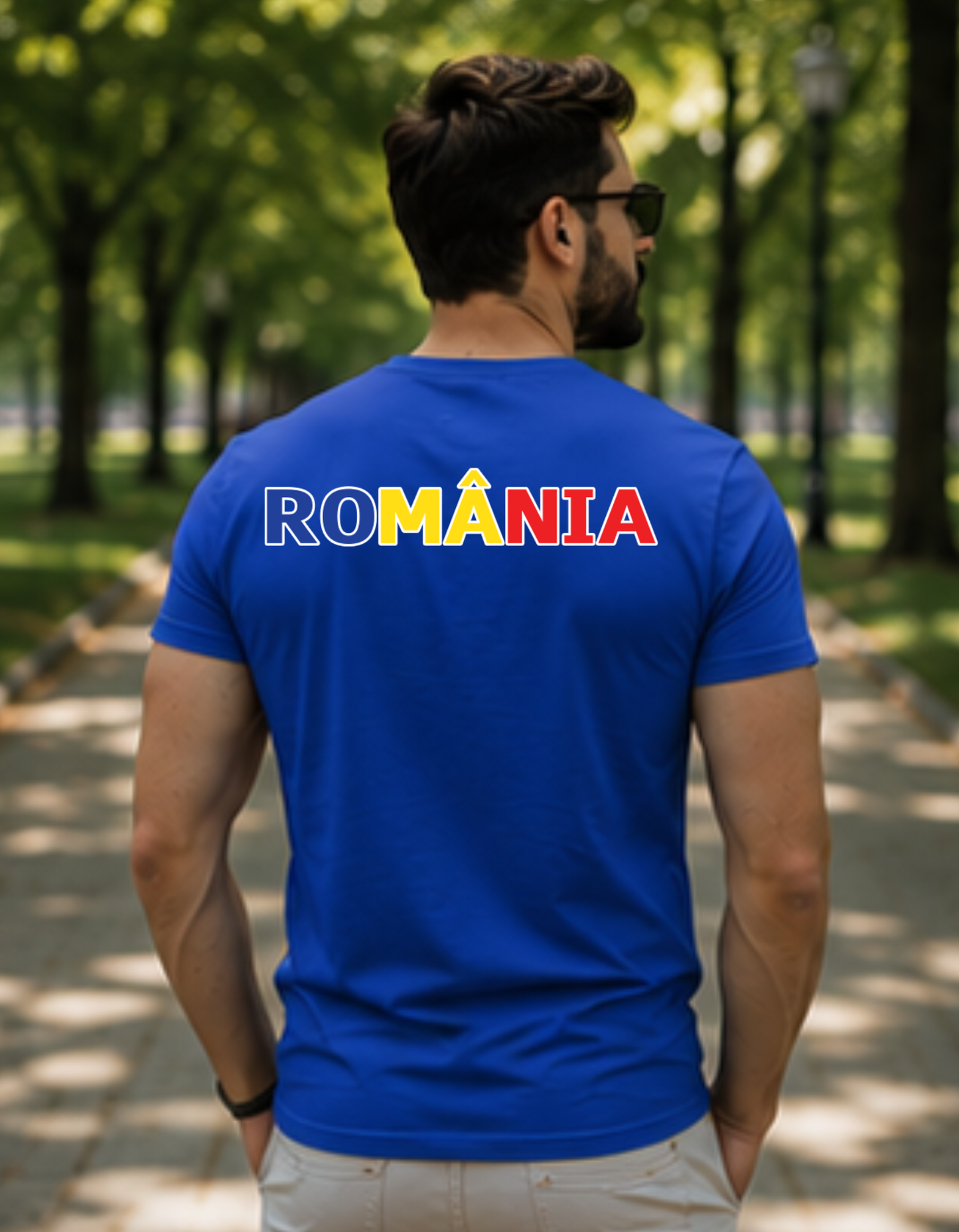 Tricou România Personalizat – Dac & Tricolor