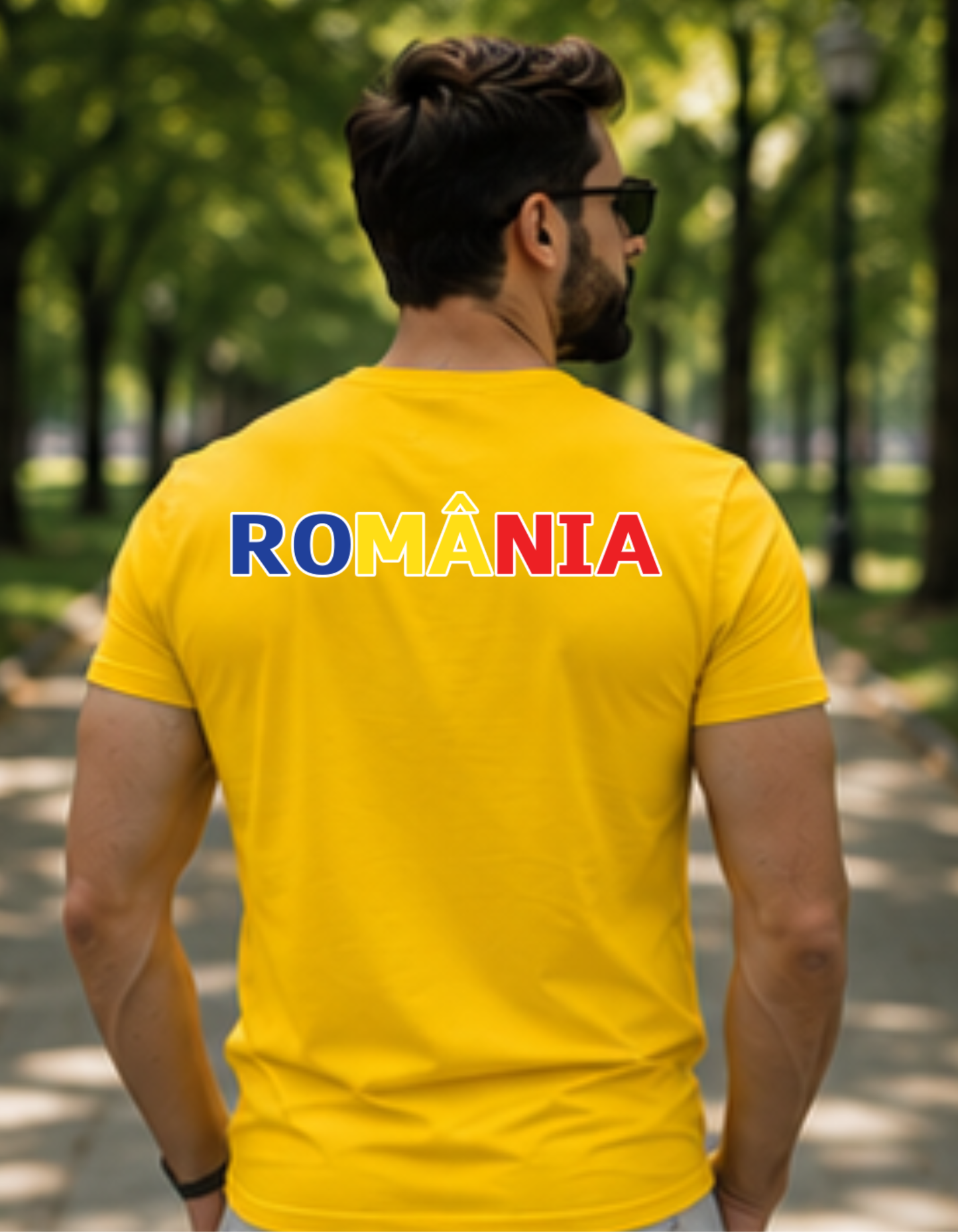 Tricou România Personalizat – Dac & Tricolor