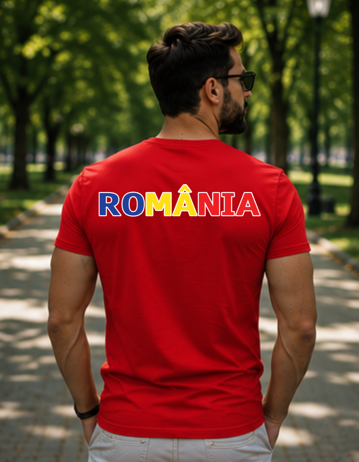 Tricou România Personalizat – Dac & Tricolor