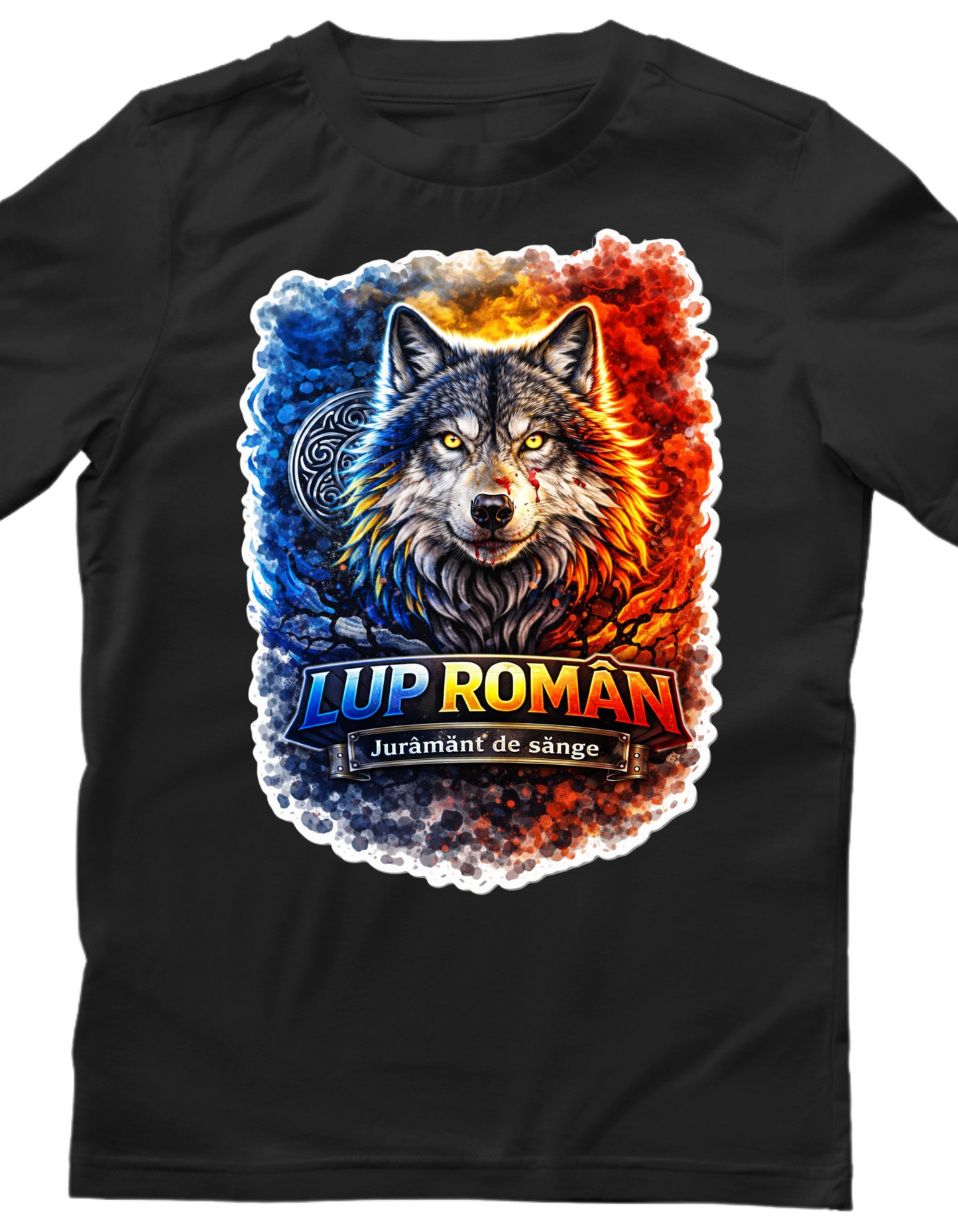 Tricou personalizat - Lup Romania