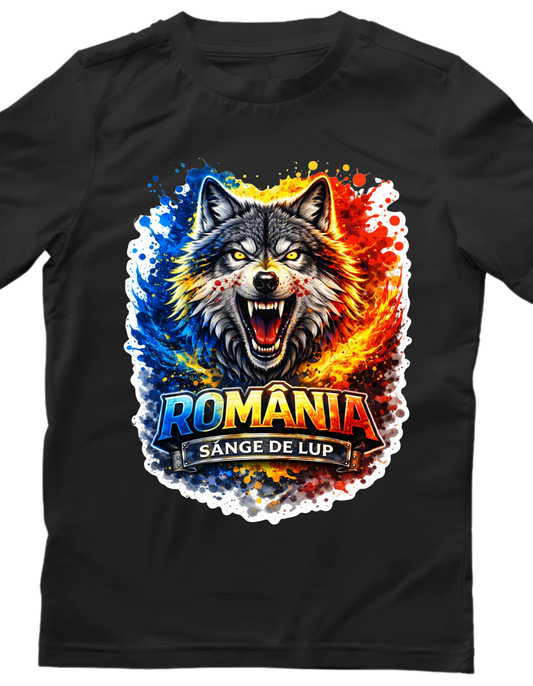 Tricou personalizat - Romania Sange de Lup