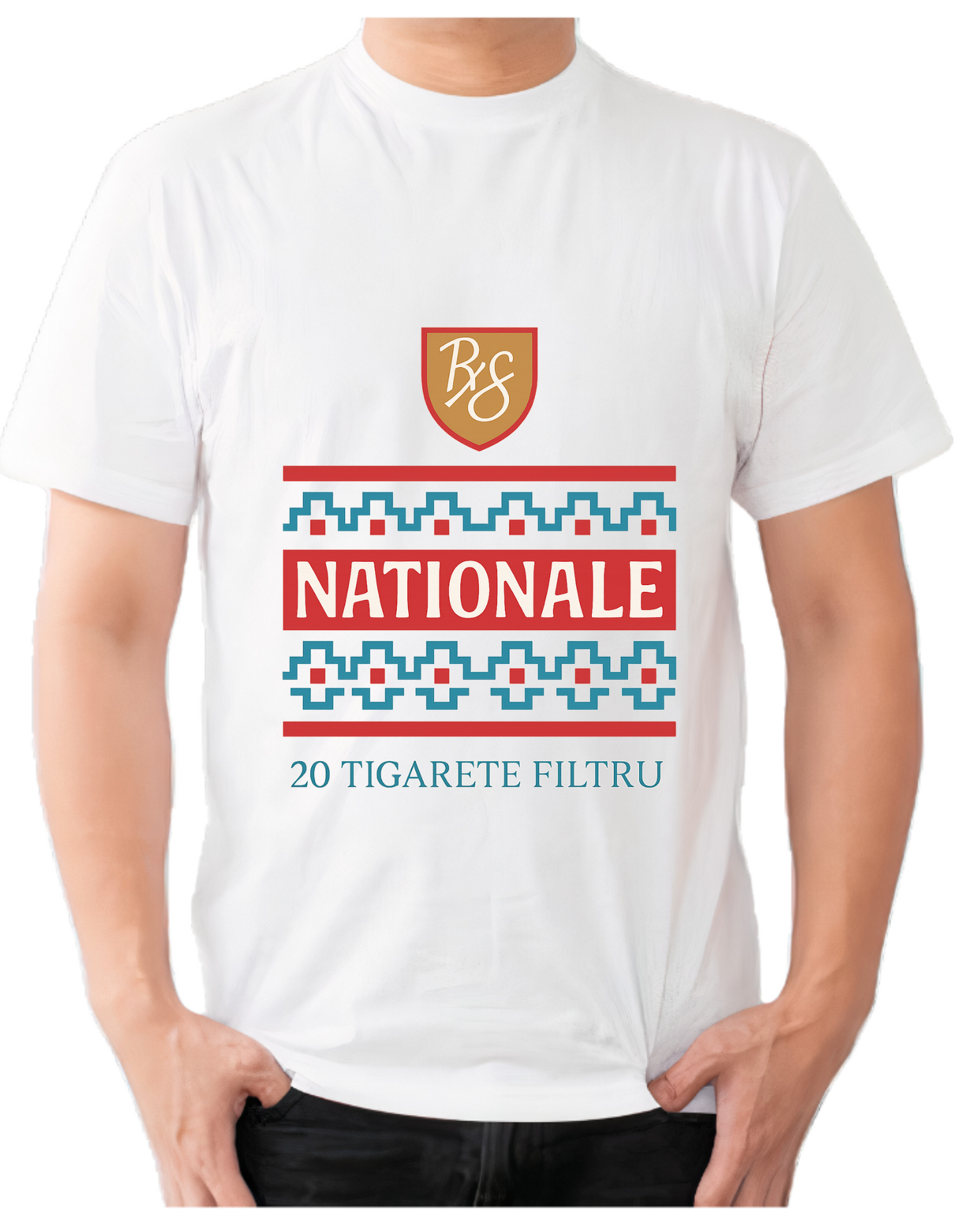 Tricou personalizat cu imprimeu DTF - NATIONALE