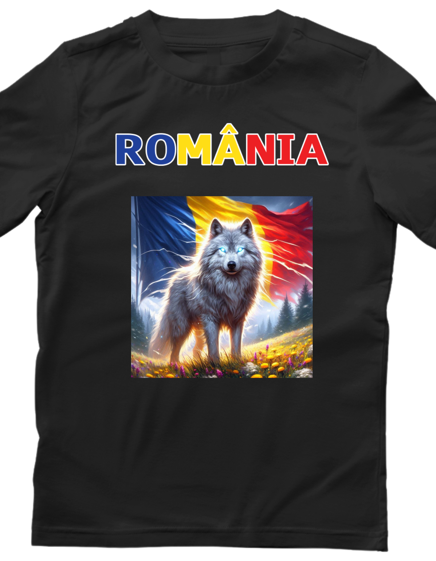 Tricou personalizat cu imprimeu DTF